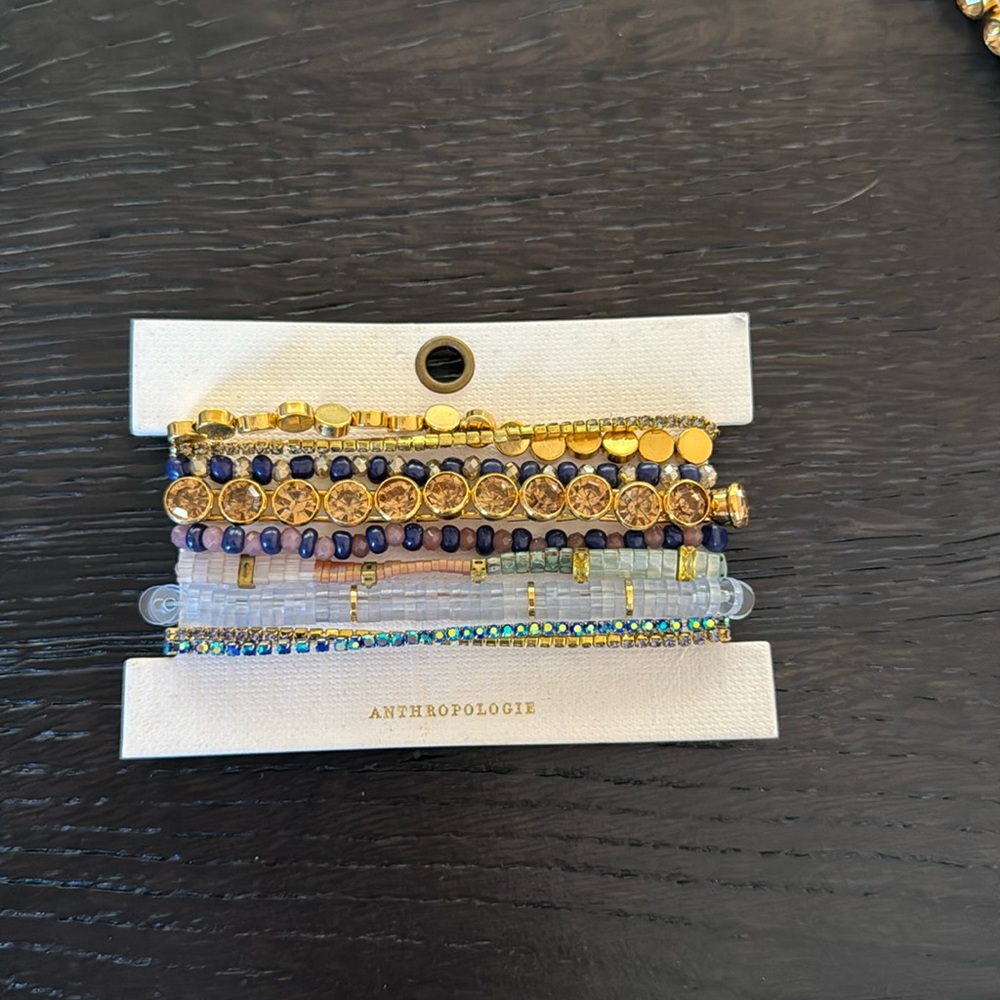 Anthropologie Bracelet Stack